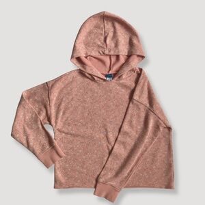Old Navy, Girls Size 10 (large), Cropped Pink Floral Hoodie